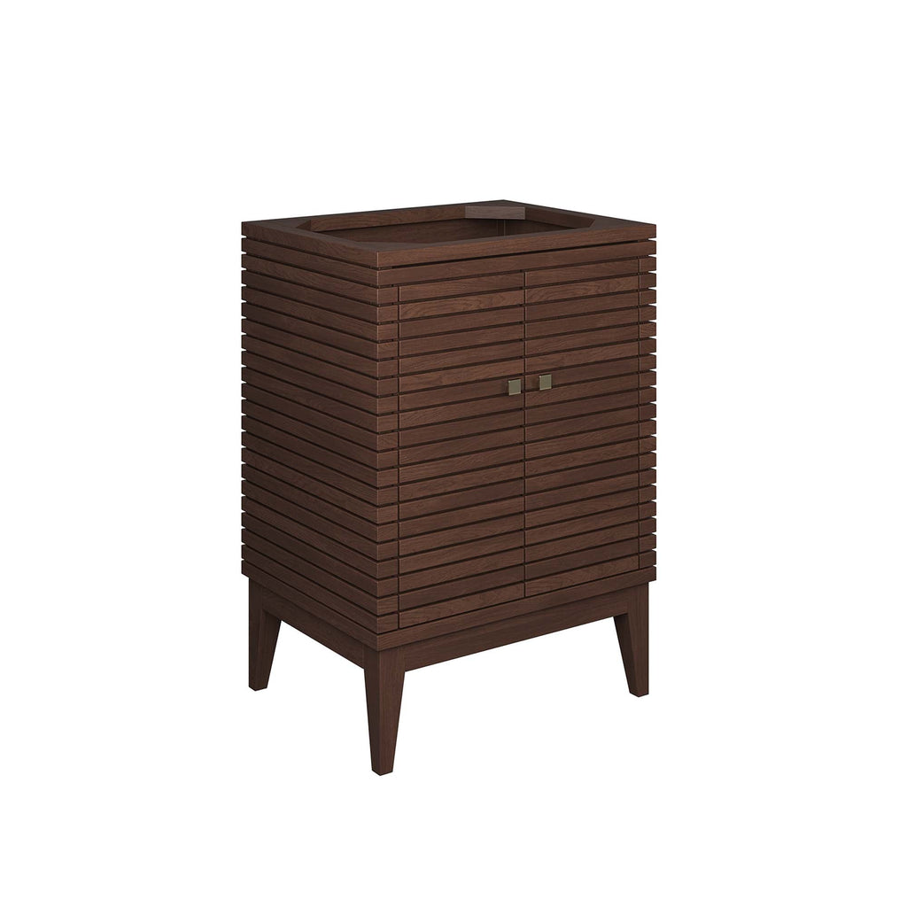Ledger 24" Wood Bathroom Vanity Cabinet (Sink Basin Not Included) by Modway