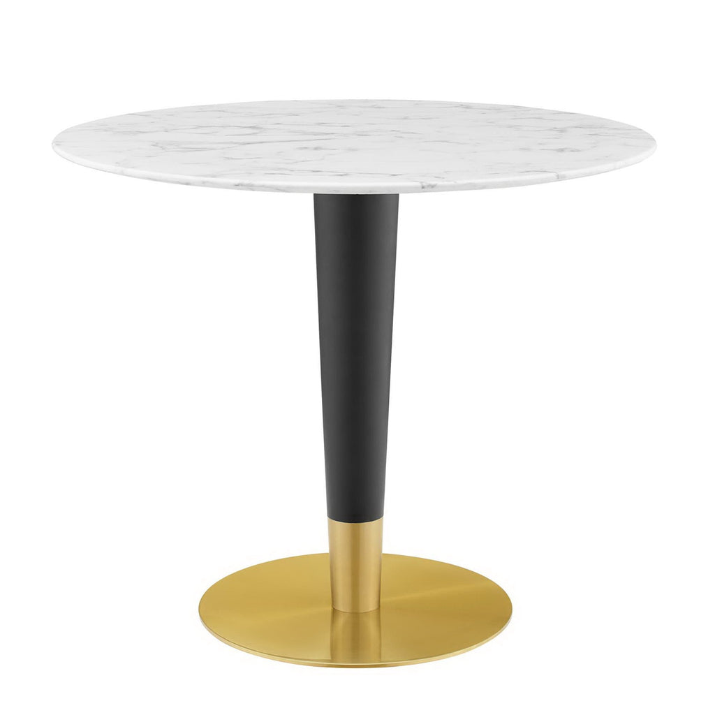 Zinque 36" Artificial Marble Dining Table by Modway - EEI-5122