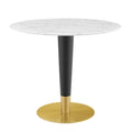 Zinque 36" Artificial Marble Dining Table by Modway - EEI-5122