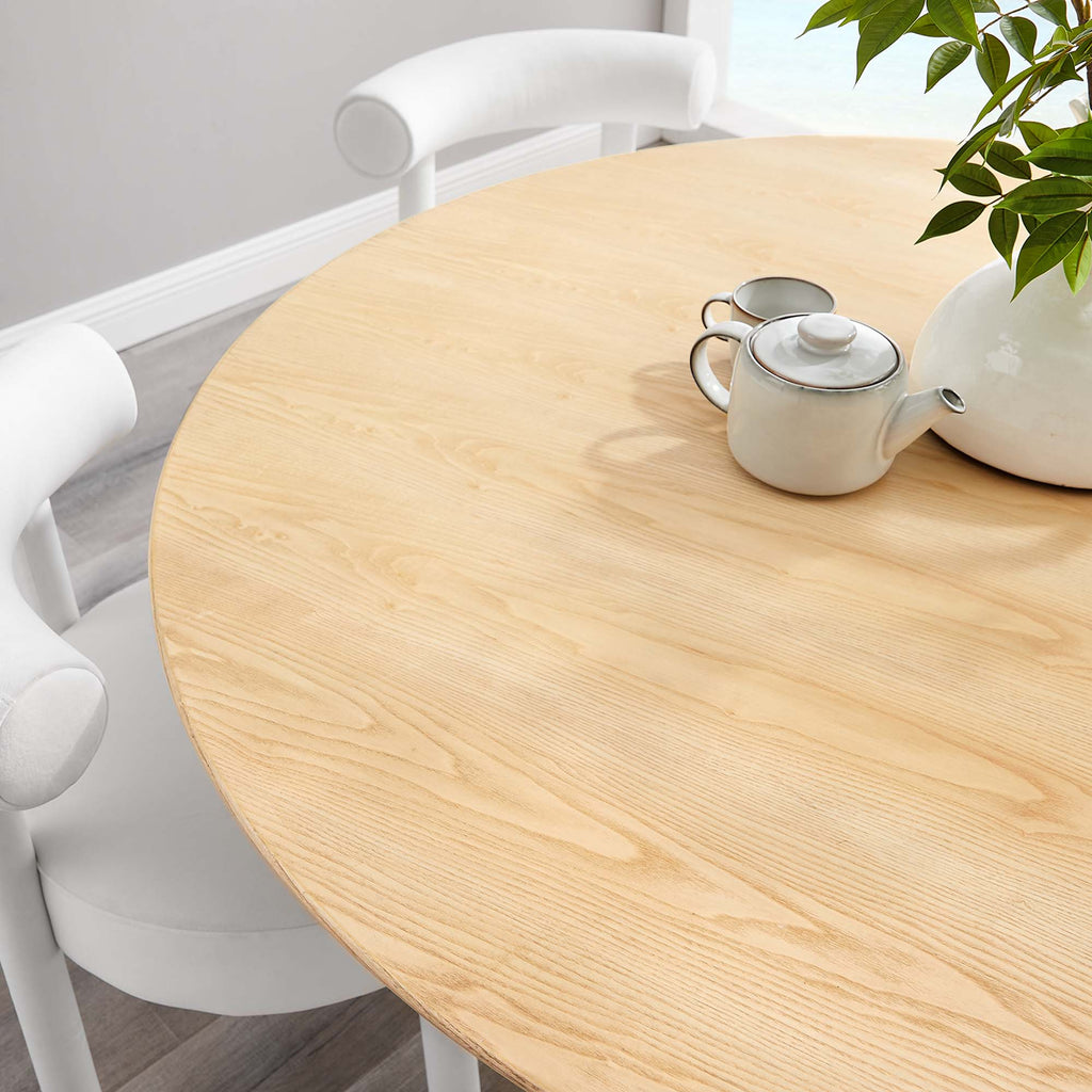 Lippa 60" Round Wood Dining Table by Modway - EEI-5233