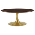 Lippa 36" Round Wood Coffee Table by Modway - EEI-5244