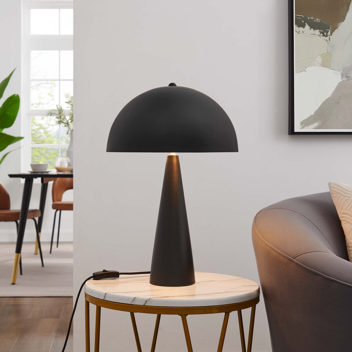 Selena Metal Table Lamp by Modway
