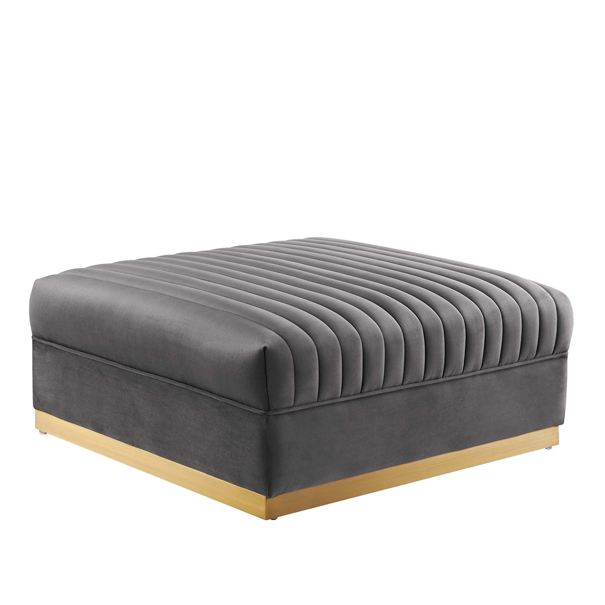 Sanguine 5-Piece Channel Tufted Performance Velvet Modular Sectional Sofa by Modway