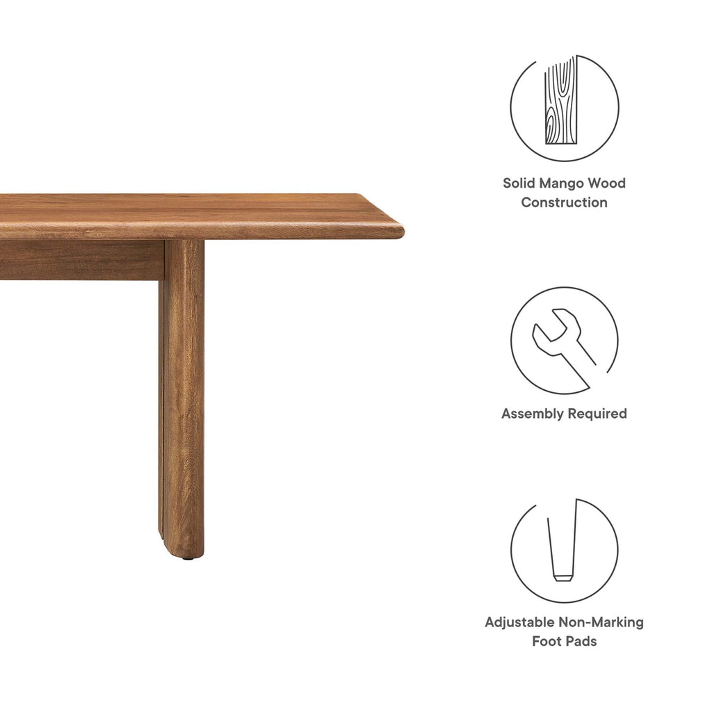 Amistad 46" Wood Bench by Modway