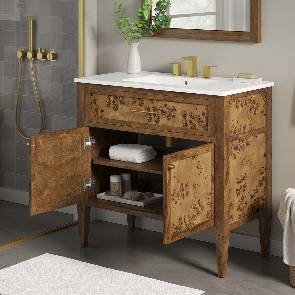 Elysian 36" Wood Bathroom Vanity by Modway - EEI-6448