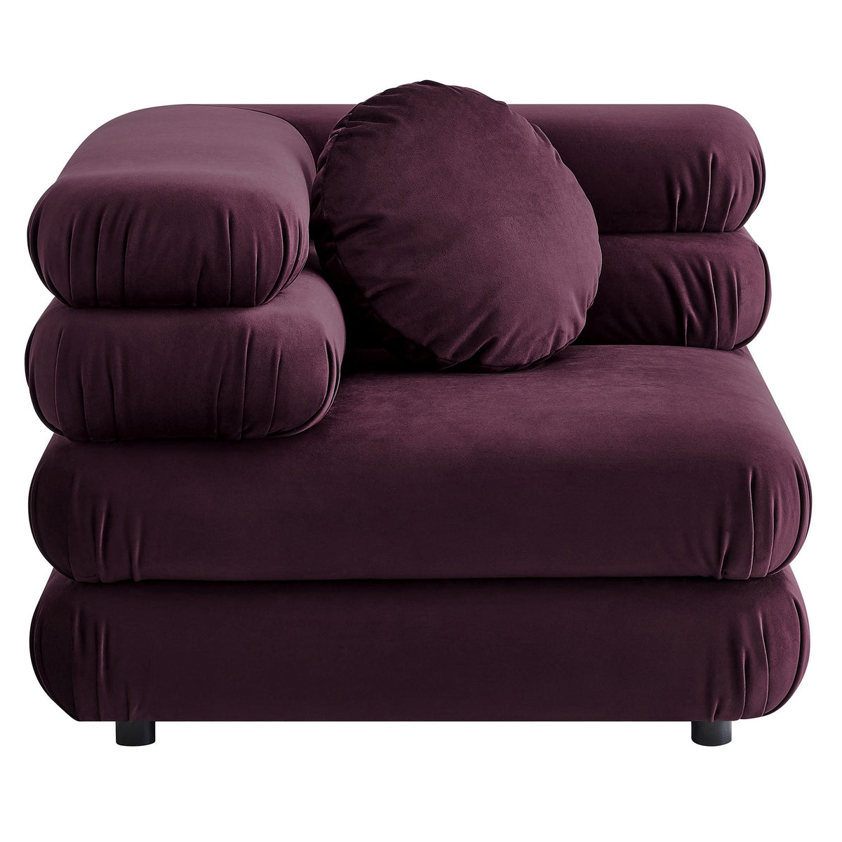 Jubilee Modular Performance Velvet Corner Chair by Modway