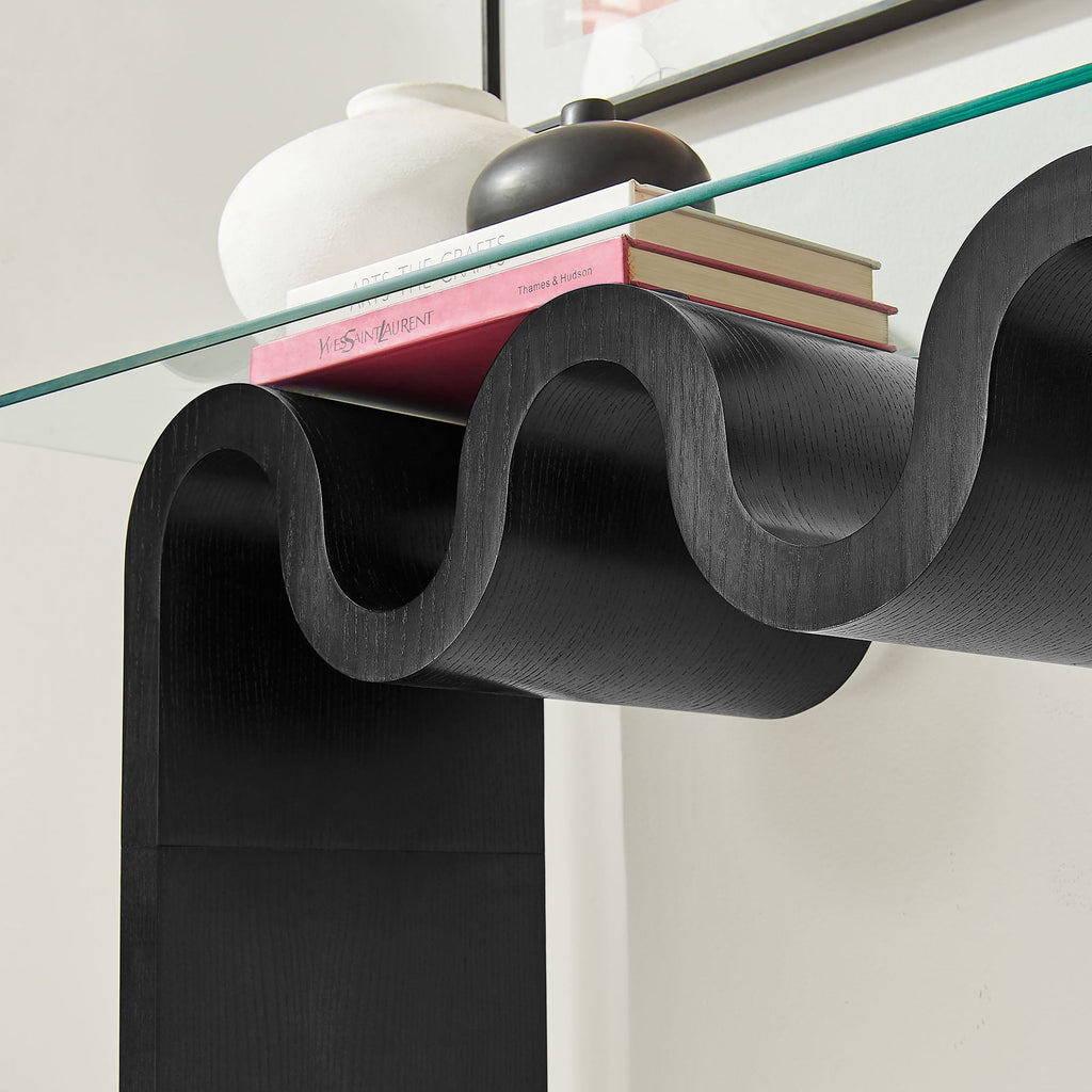 Ondine Glass Top 50" Console Table by Modway