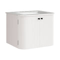 Zia 24" Wall-Mount Bathroom Vanity with Marble Sink by Modway