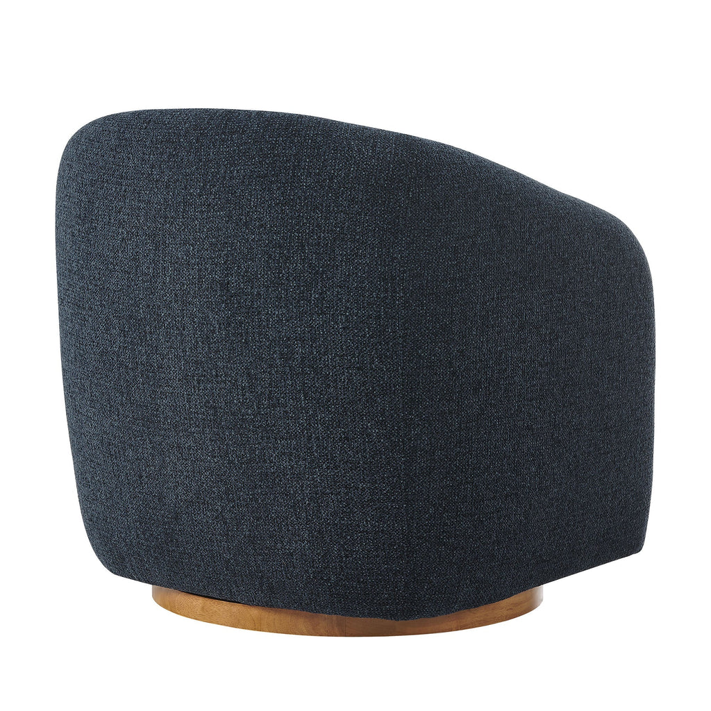 Holland Swivel Chenille Fabric Armchair by Modway