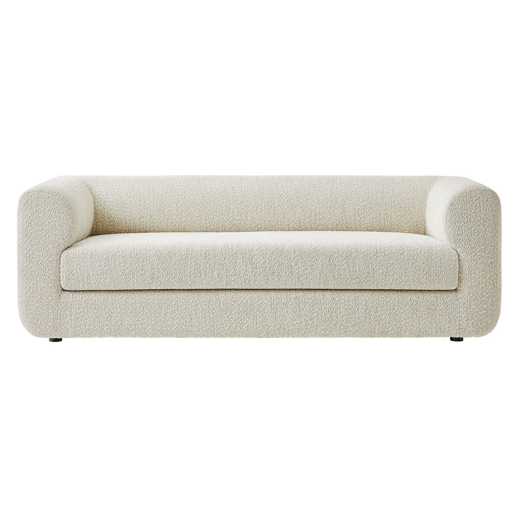 Leif 89" Boucle Upholstered Sofa by Modway