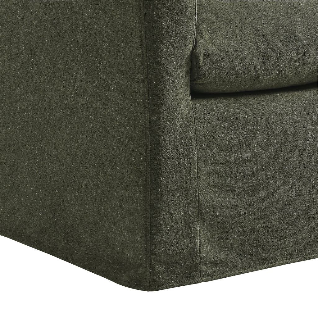 Somerset Linen Blend Slipcovered Armchair by Modway