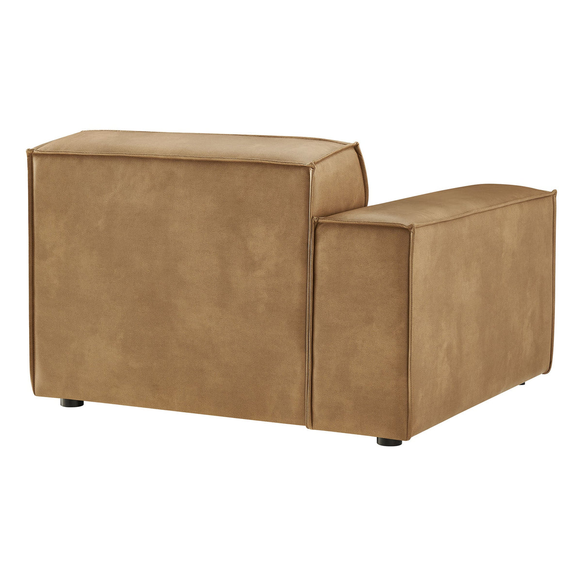 Restore Vegan Leather Left-Facing Modular Lounge Chair by Modway