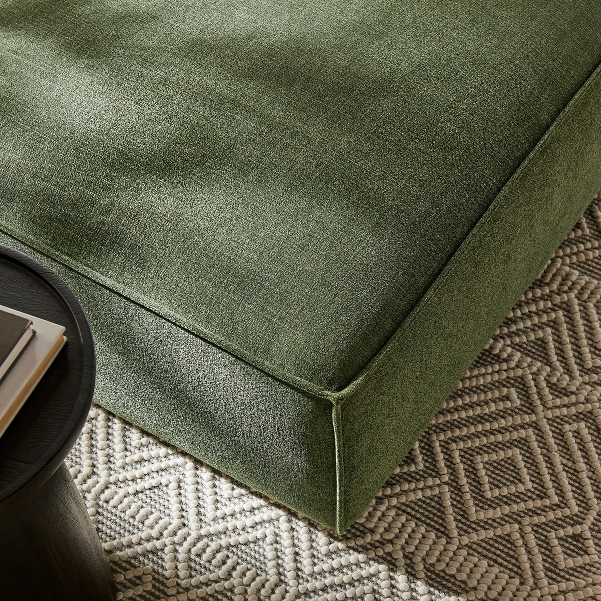 Restore Performance Fabric Upholstered Modular Ottoman by Modway