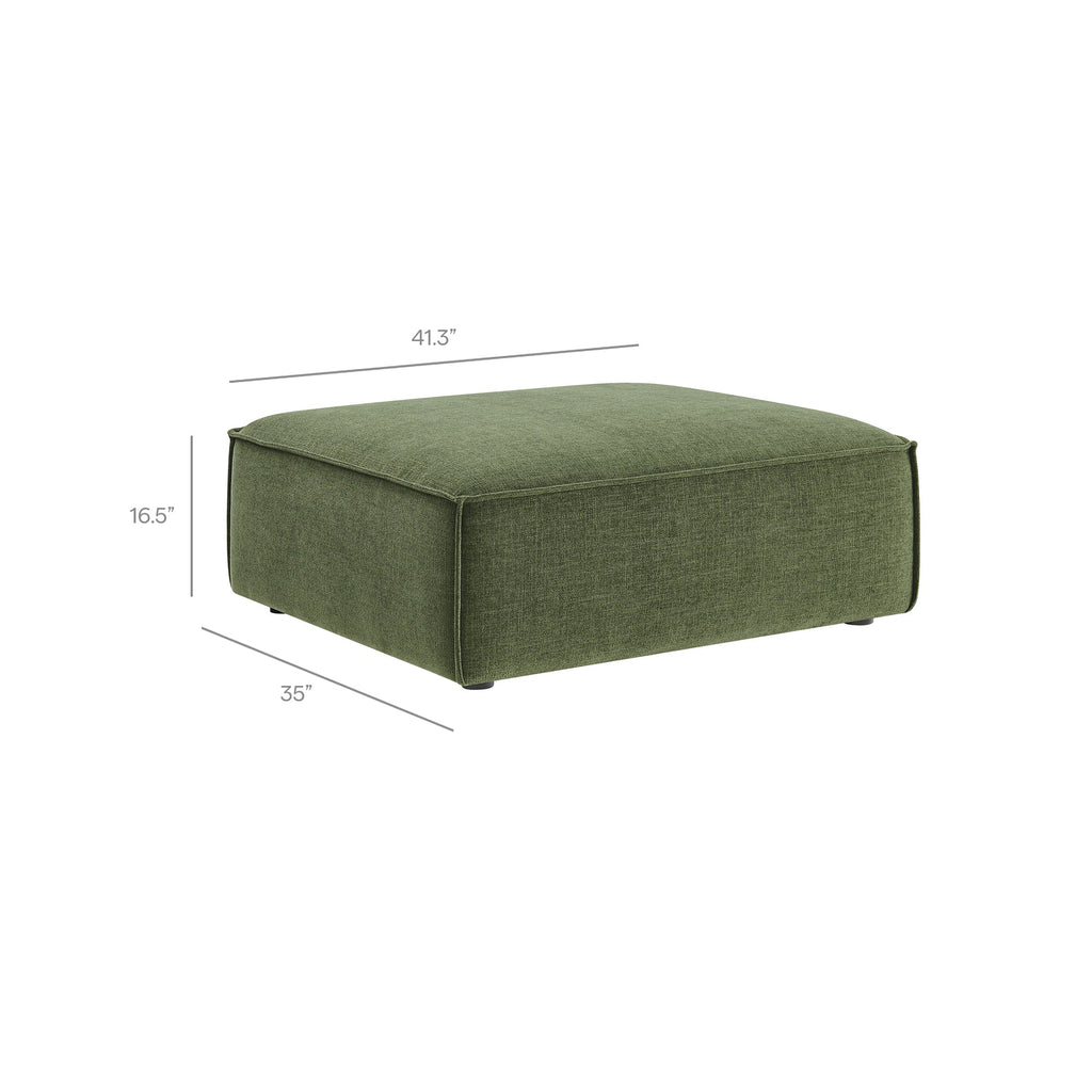 Restore Performance Fabric Upholstered Modular Ottoman by Modway