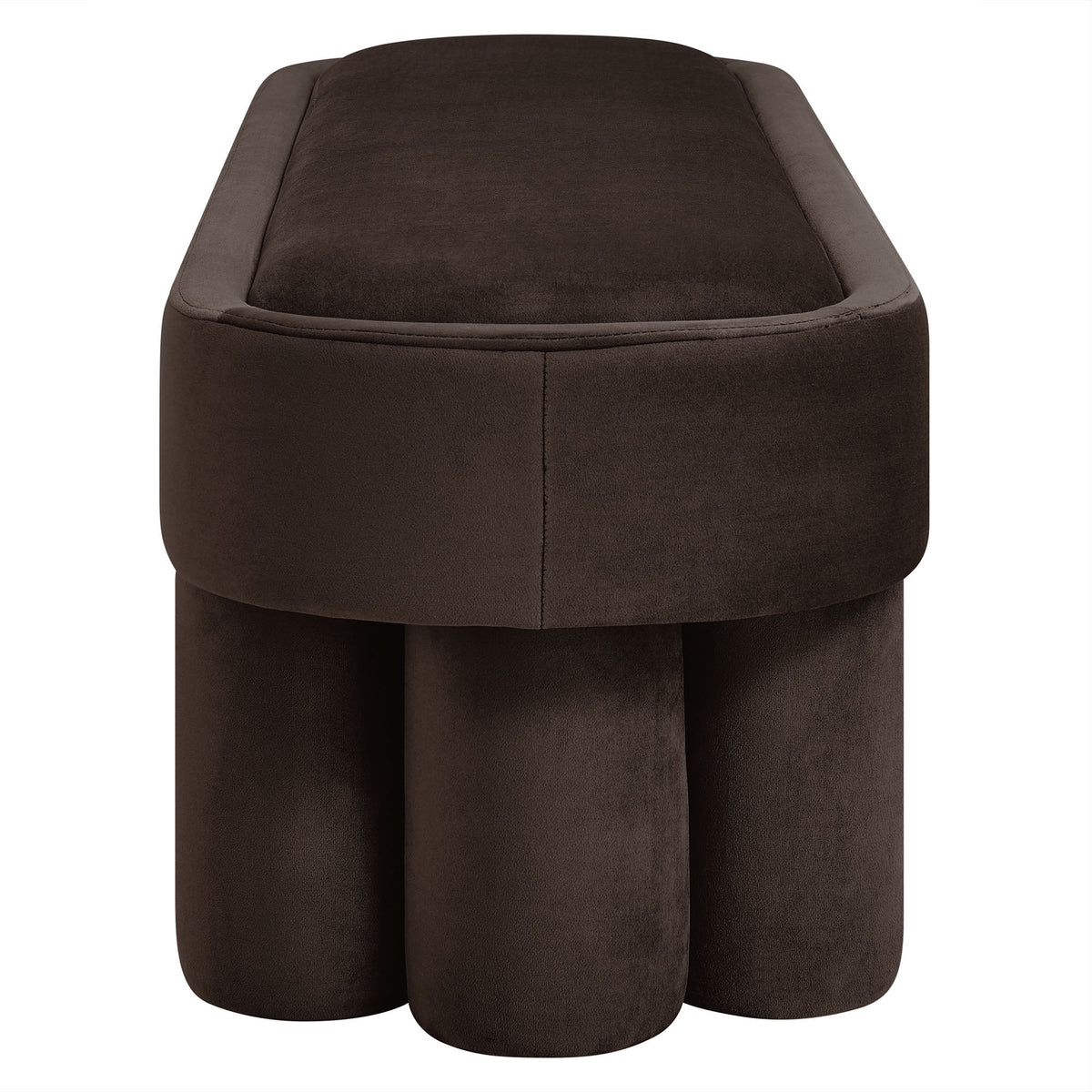 Mossi Oval Performance Velvet Accent Bench by Modway