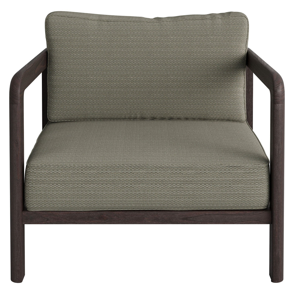 Kona Outdoor Patio Teak Wood Armchair by Modway