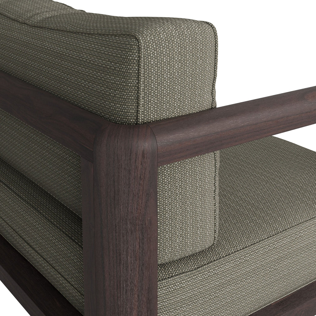Kona Outdoor Patio Teak Wood Armchair by Modway