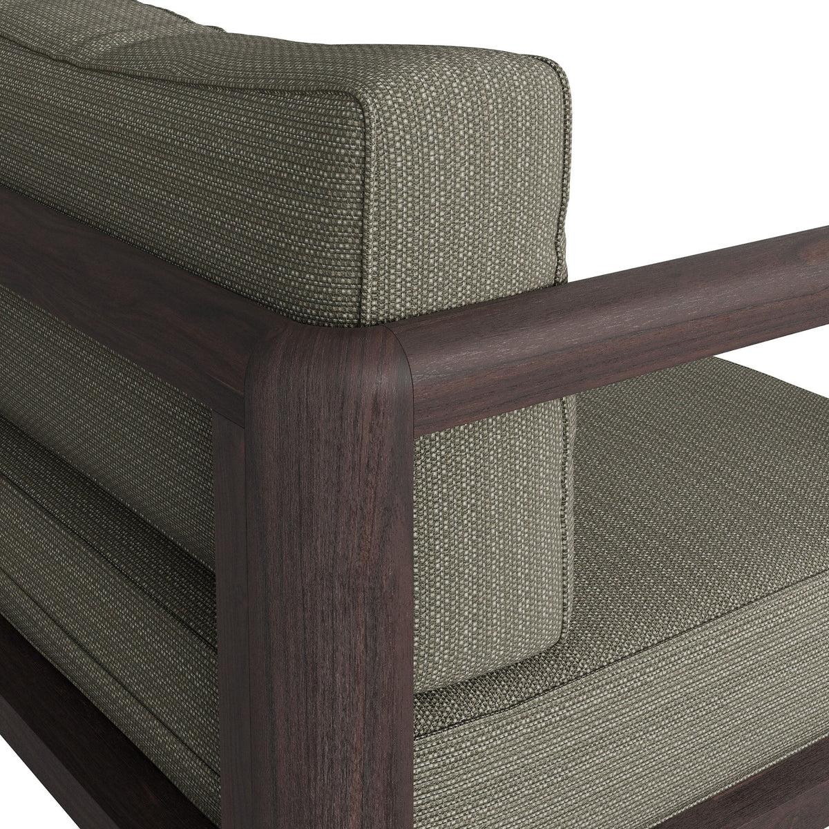 Kona Outdoor Patio Teak Wood Armchair by Modway