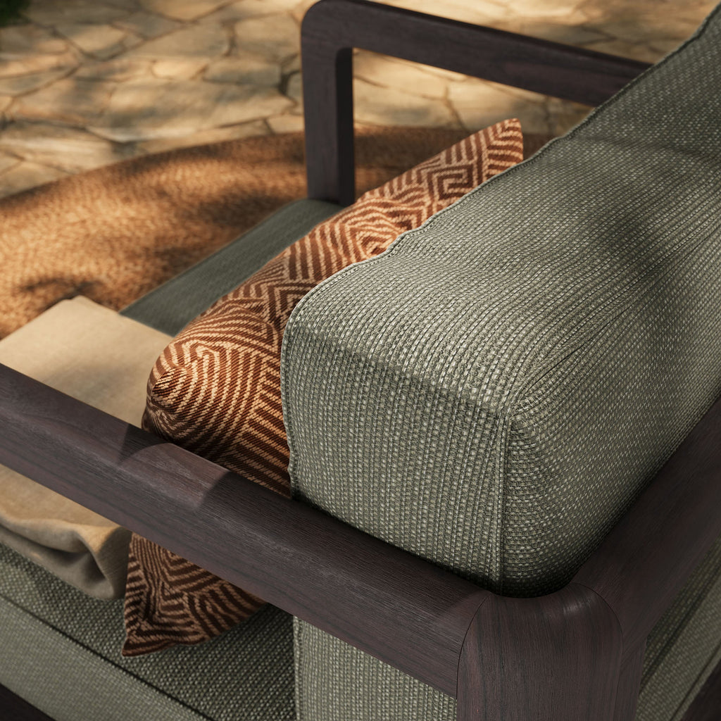 Kona Outdoor Patio Teak Wood Armchair by Modway