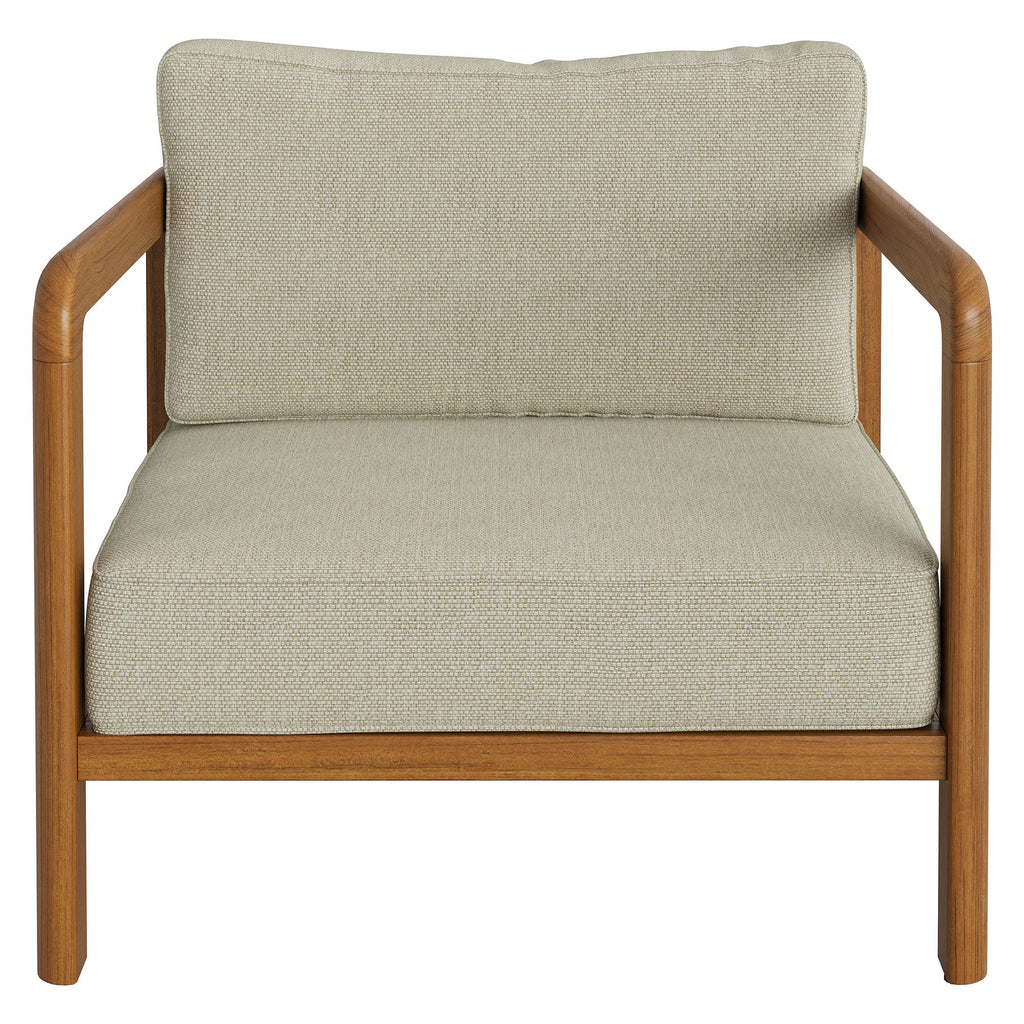 Kona Outdoor Patio Teak Wood Armchair by Modway