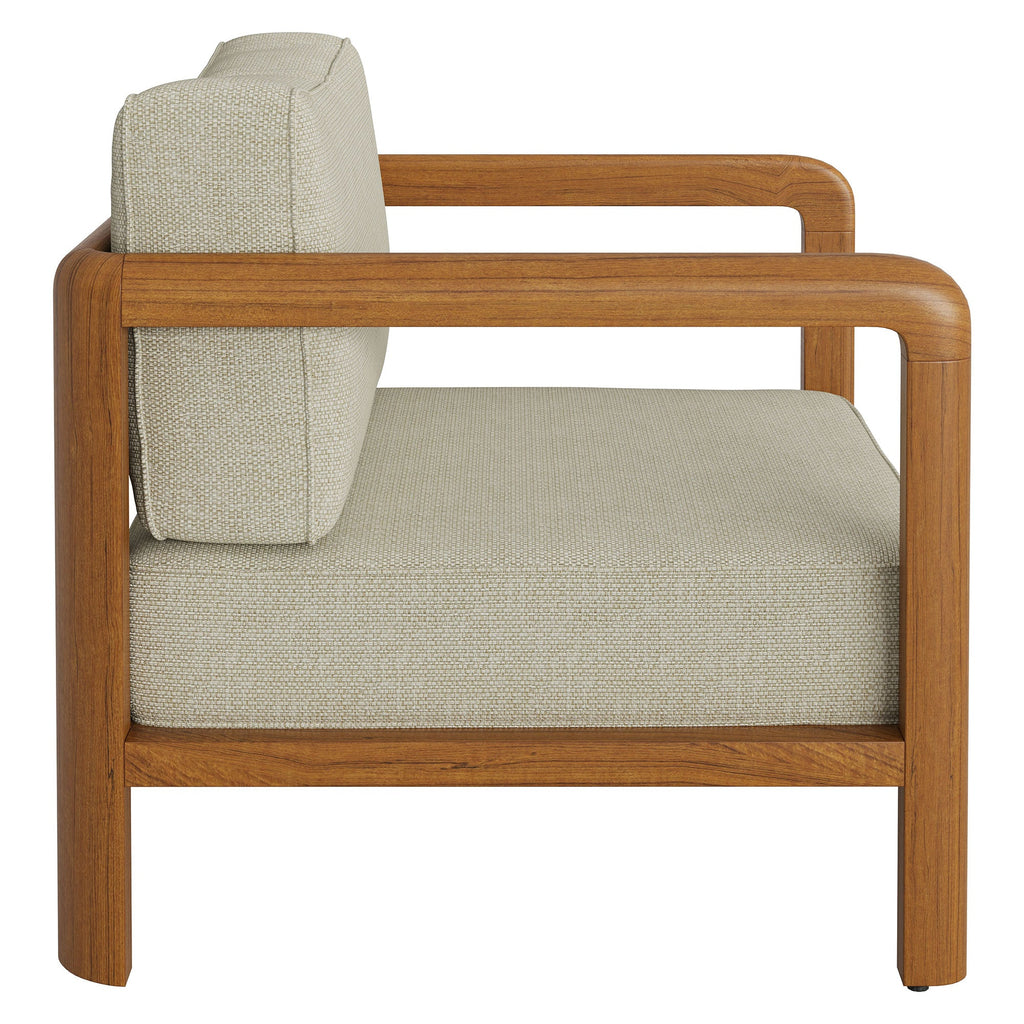 Kona Outdoor Patio Teak Wood Armchair by Modway