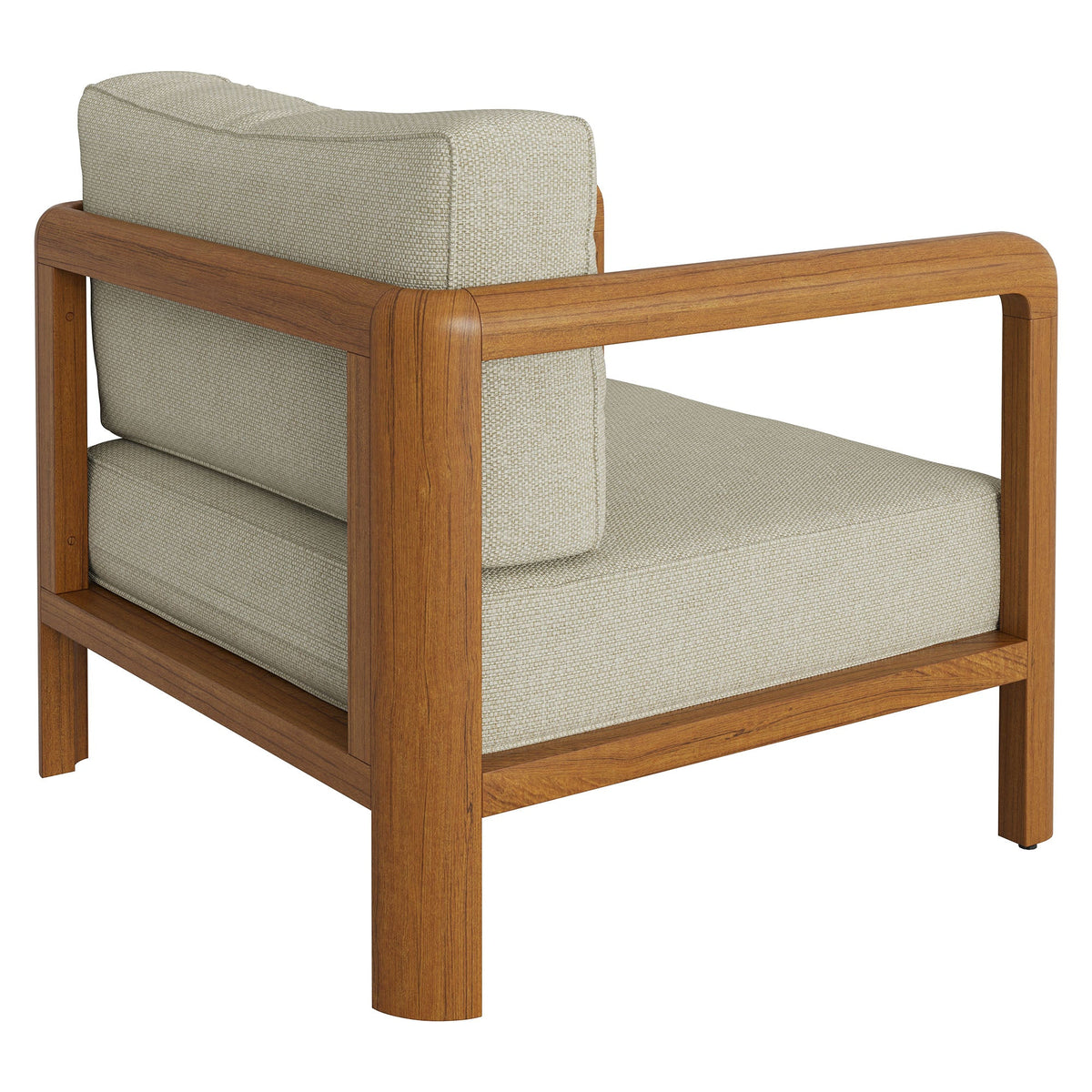 Kona Outdoor Patio Teak Wood Armchair by Modway