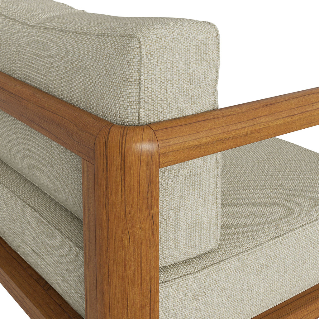 Kona Outdoor Patio Teak Wood Armchair by Modway