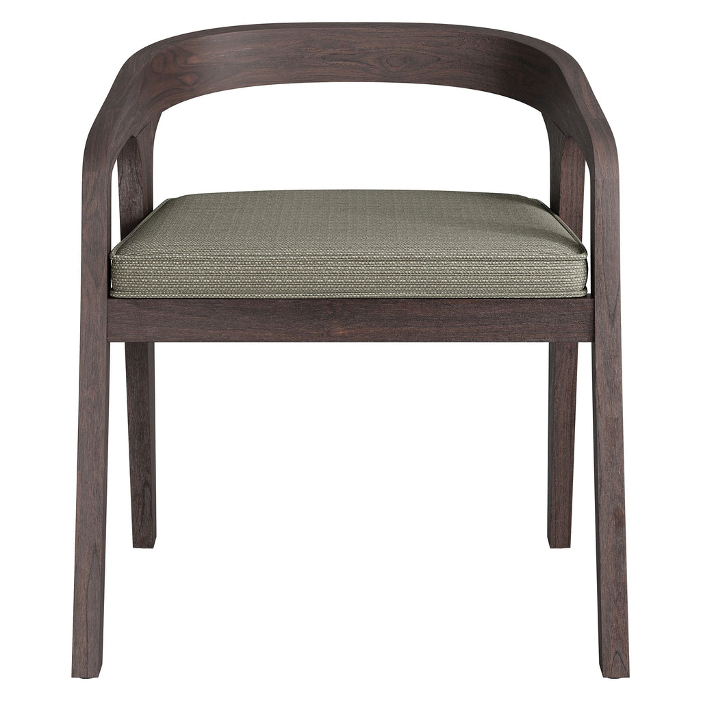 Kona Outdoor Patio Teak Wood Barrel Dining Chair by Modway
