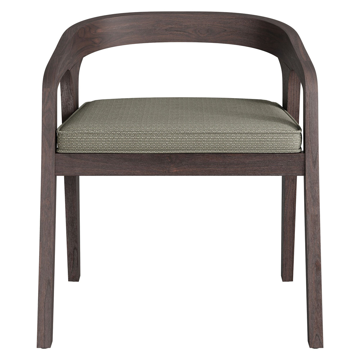 Kona Outdoor Patio Teak Wood Barrel Dining Chair by Modway