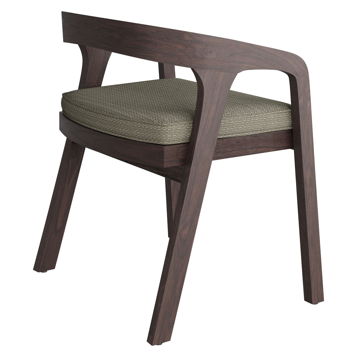 Kona Outdoor Patio Teak Wood Barrel Dining Chair by Modway
