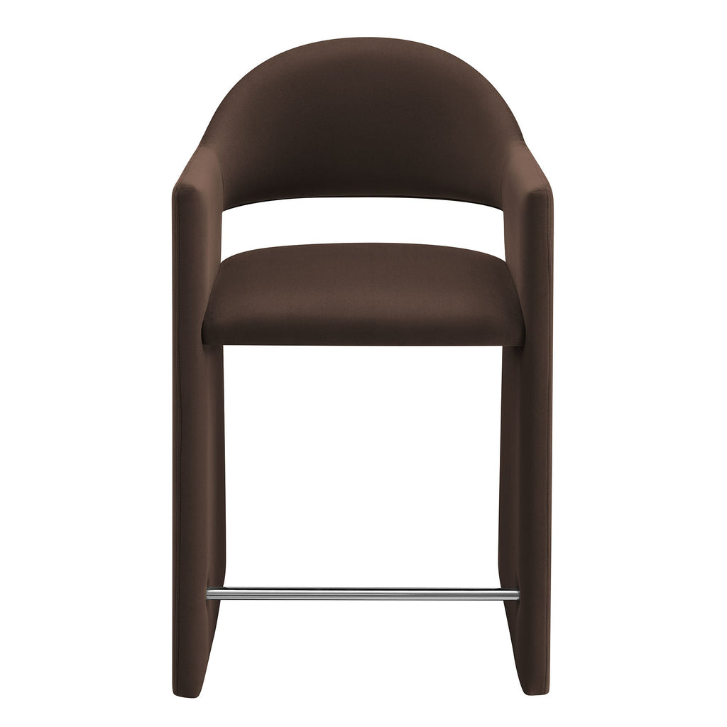Talia 37 Inch Performance Velvet Counter Stool by Modway