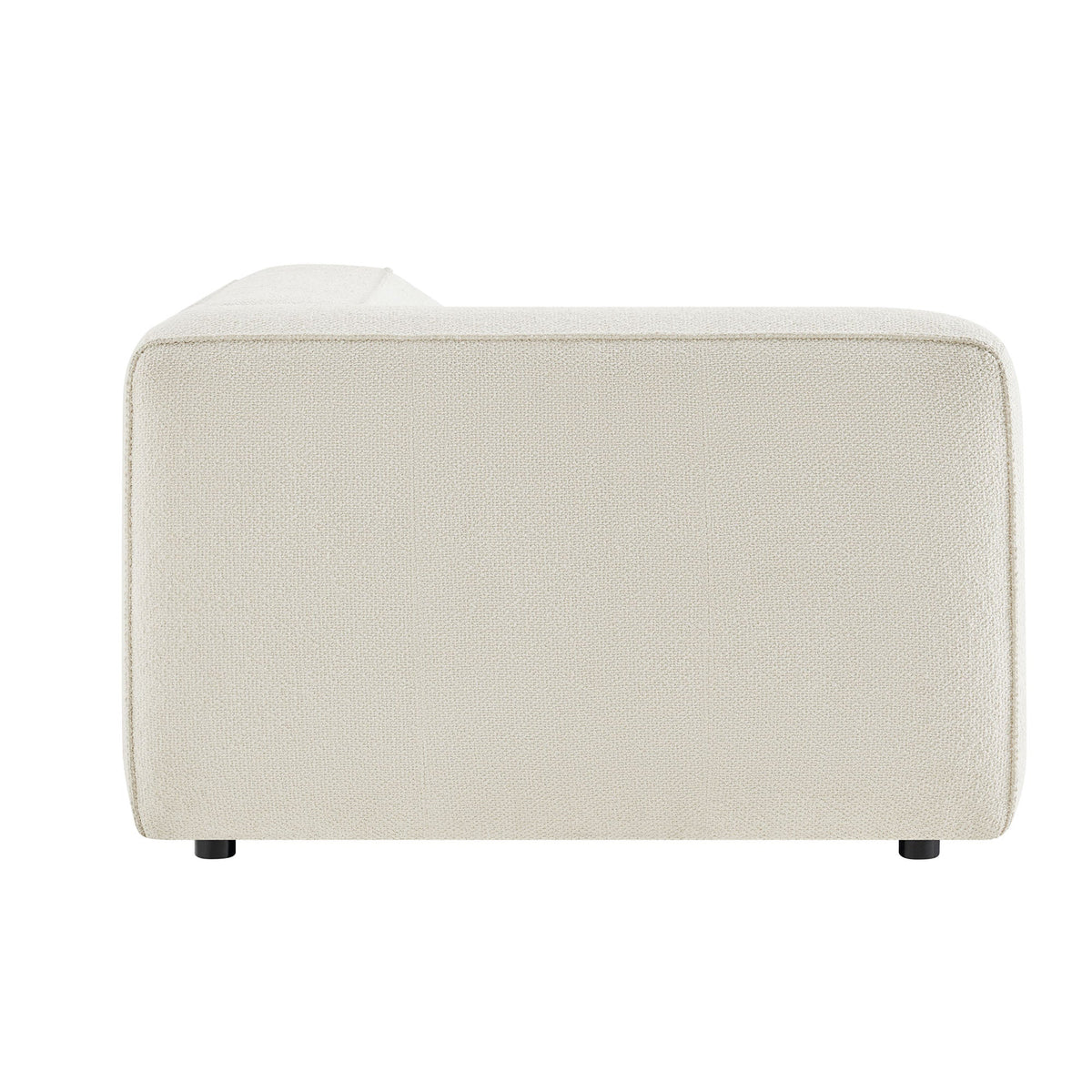 Auren Lattice Bouclé Upholstered Modular Left-Facing Arm Chair by Modway