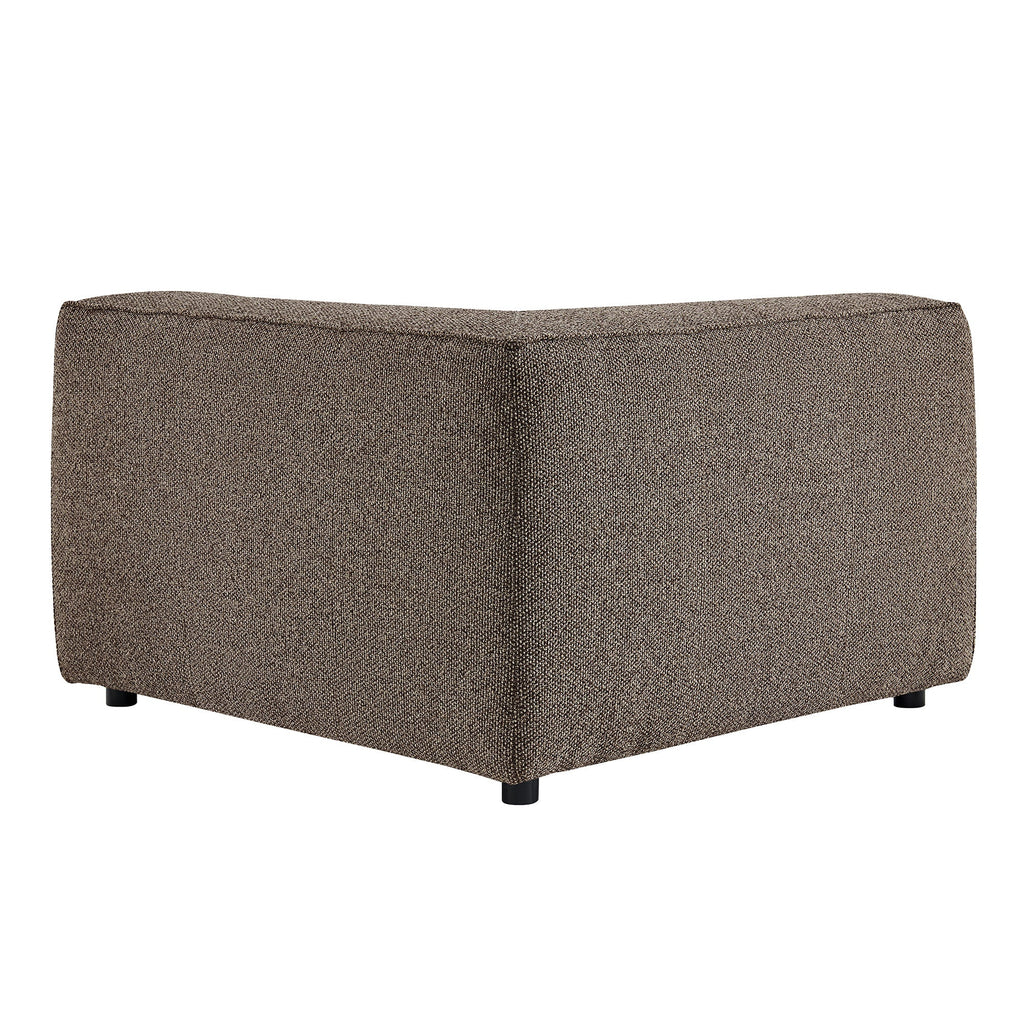 Auren Lattice Bouclé Upholstered Modular Corner Chair by Modway