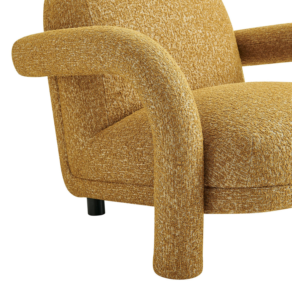 Ferris Textured Woven Fabric Lounge Chair by Modway