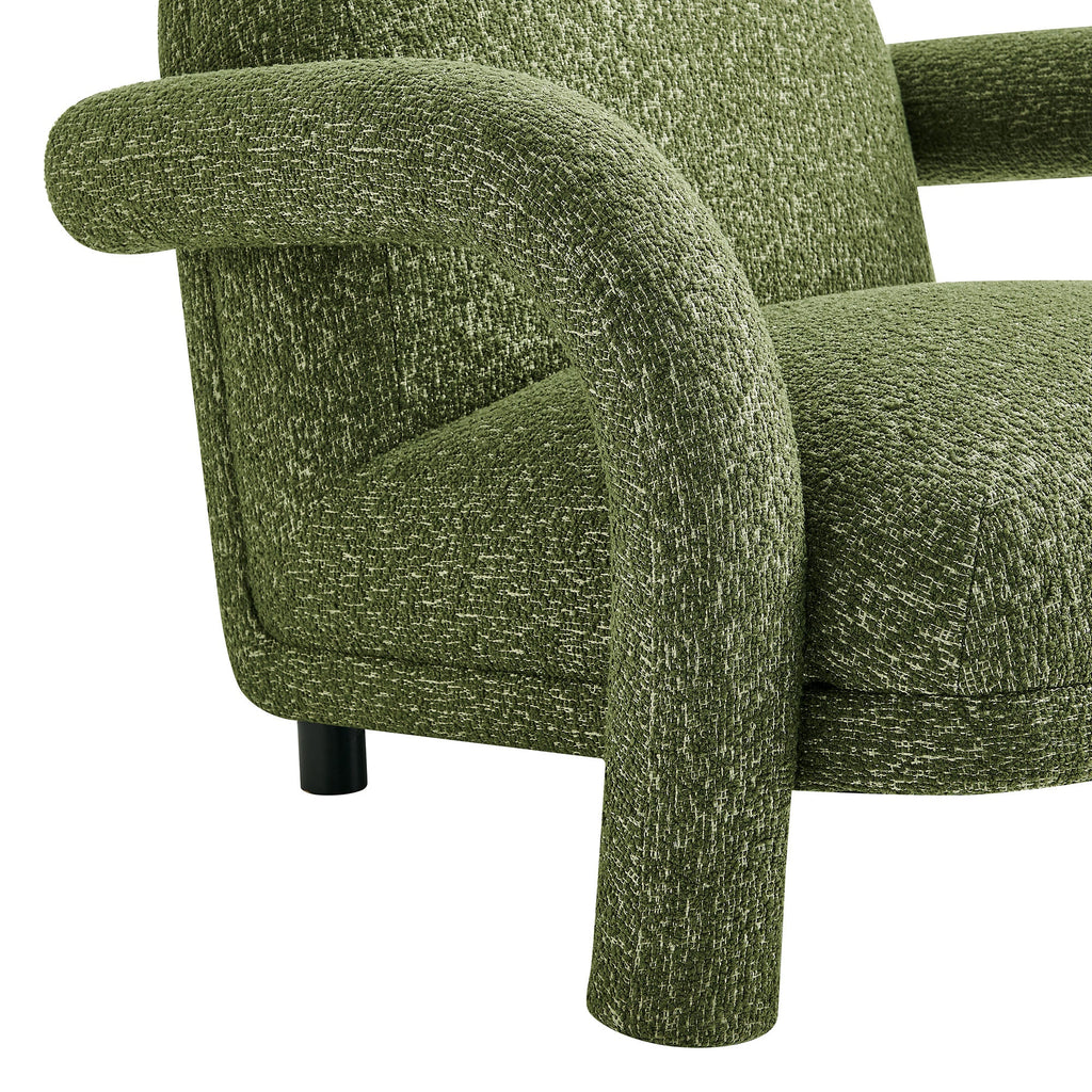 Ferris Textured Woven Fabric Lounge Chair by Modway