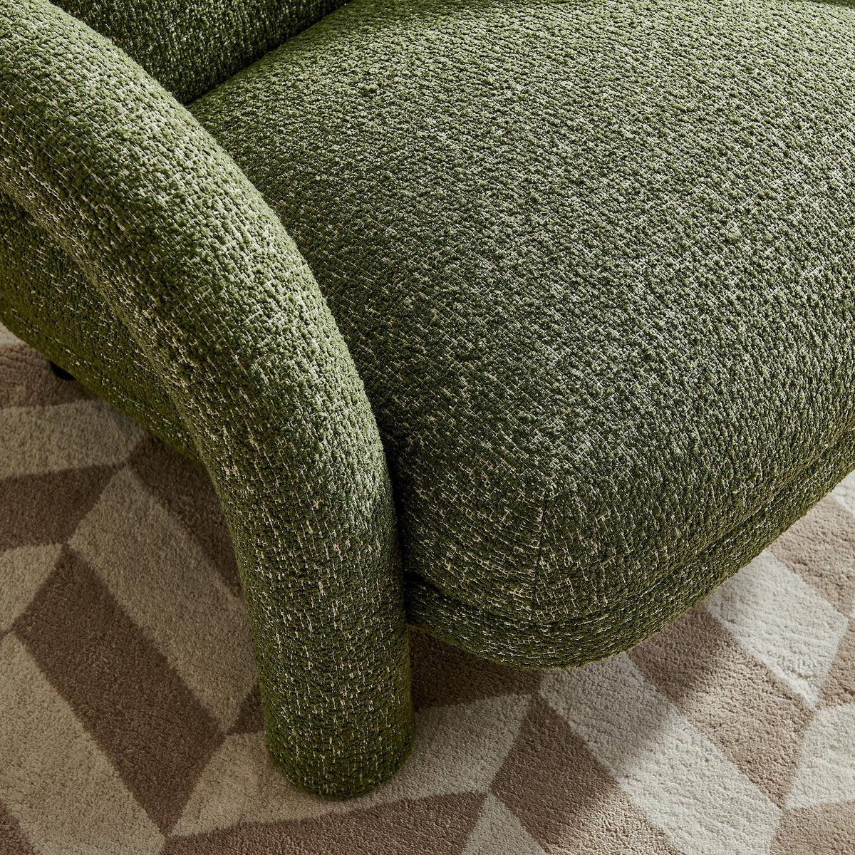 Ferris Textured Woven Fabric Lounge Chair by Modway