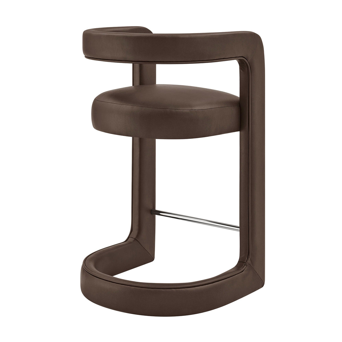 Winslow Premium Vegan Leather Counter Stool by Modway