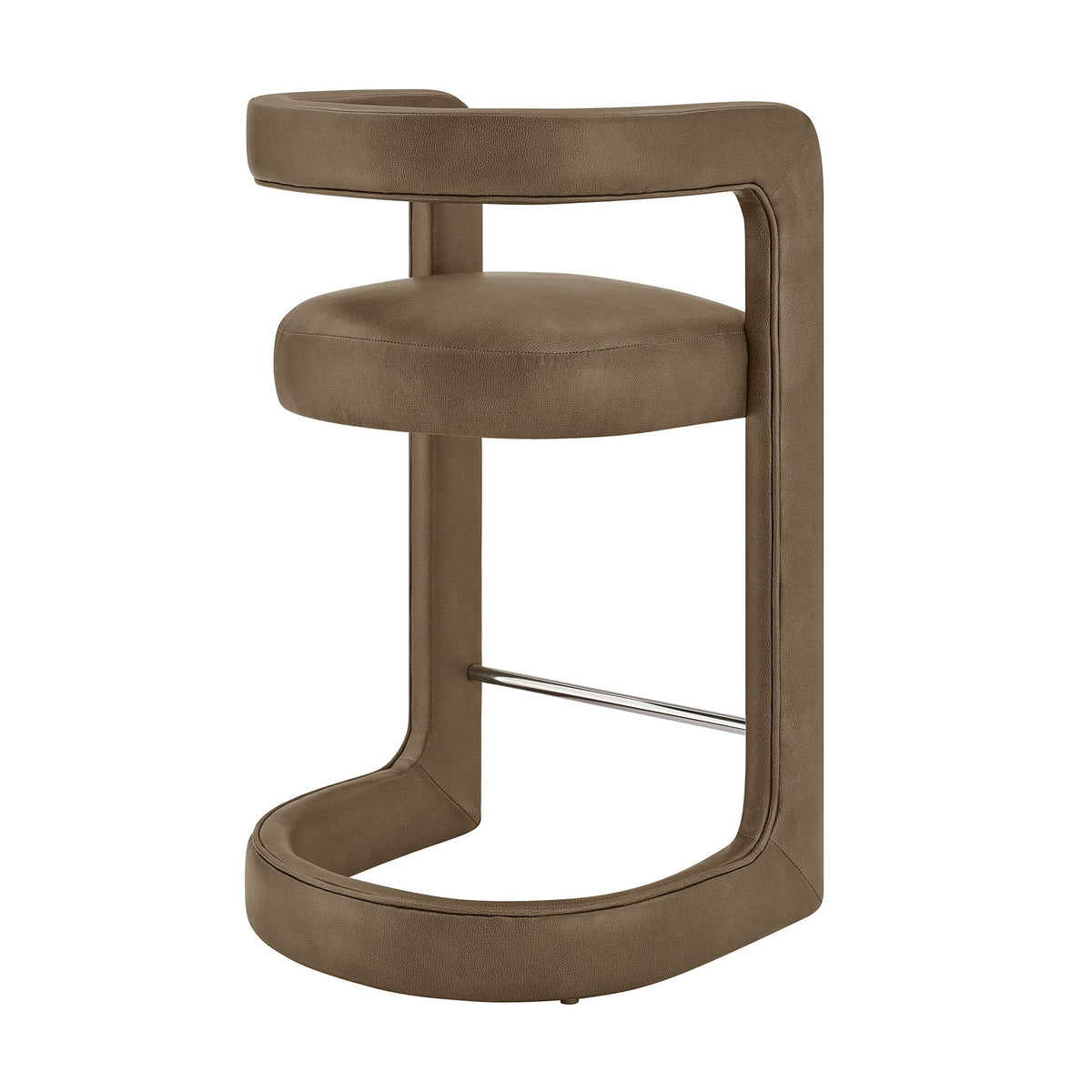 Winslow Premium Vegan Leather Counter Stool by Modway