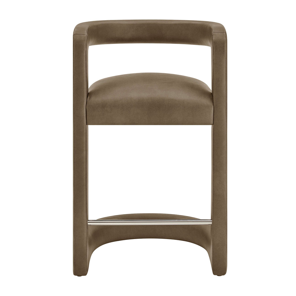 Winslow Premium Vegan Leather Counter Stool by Modway