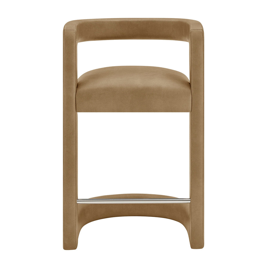 Winslow Premium Vegan Leather Counter Stool by Modway