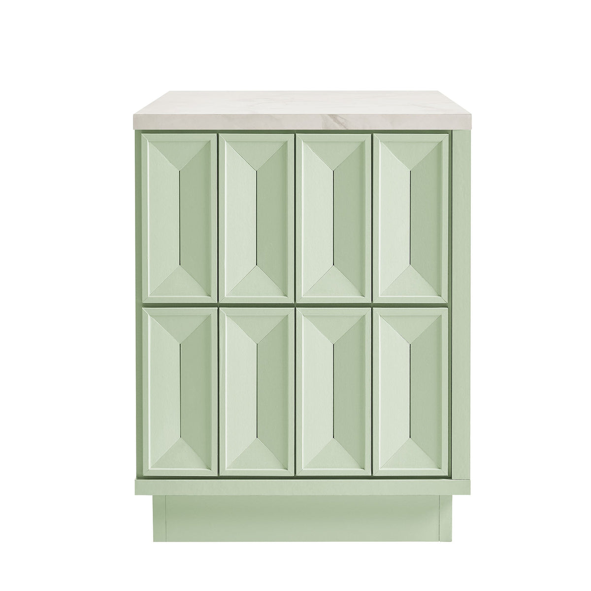 Mabry 23 Inch Geometric Faceted Two Drawer Nightstand by Modway