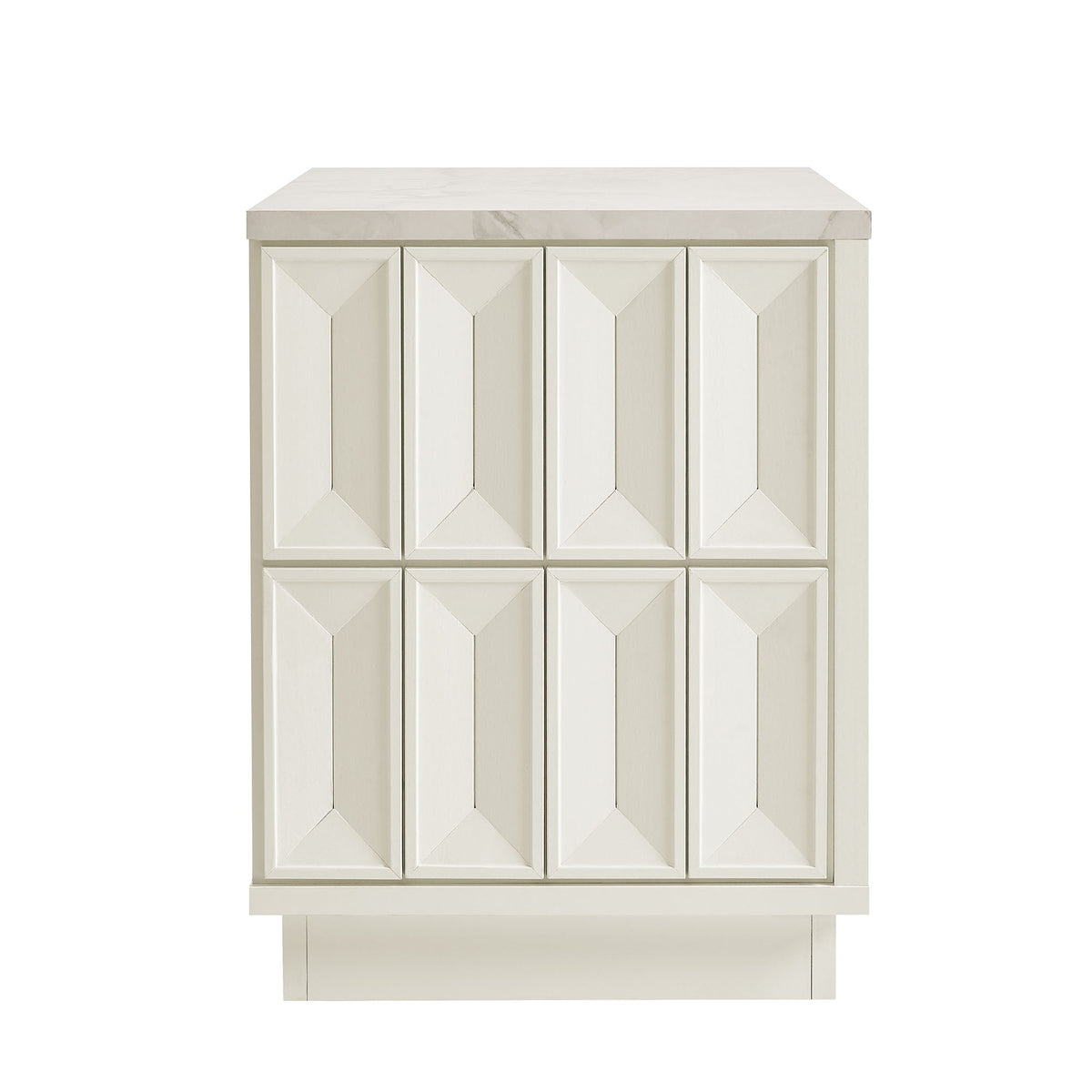 Mabry 23 Inch Geometric Faceted Two Drawer Nightstand by Modway