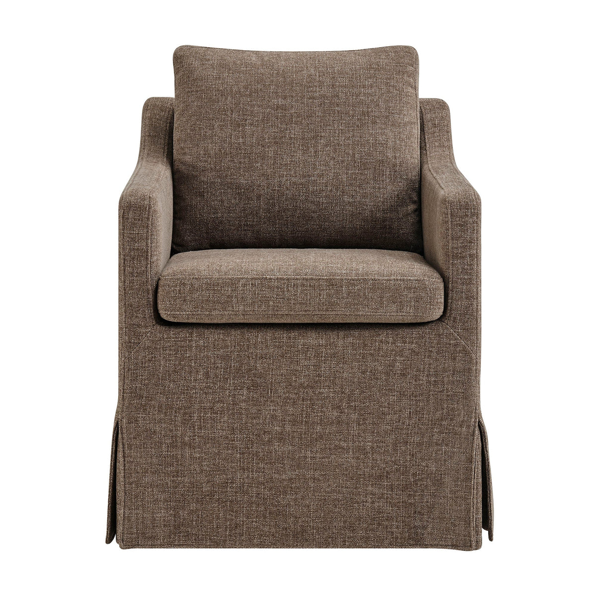 Serene Slipcovered Performance Fabric Dining Armchair by Modway