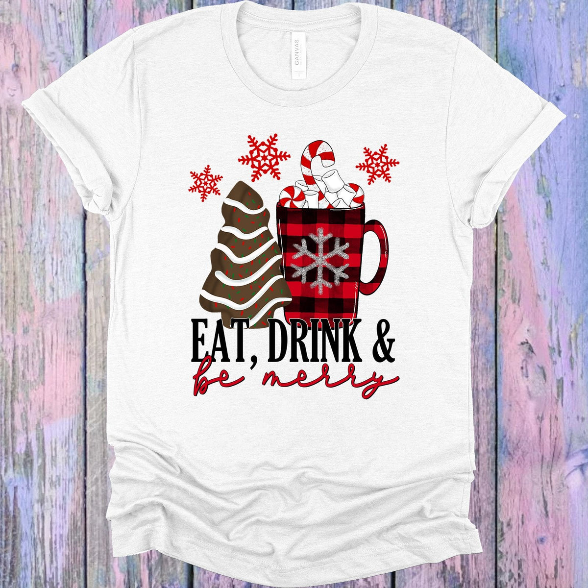 Eat Drink and Be Merry Graphic Tee