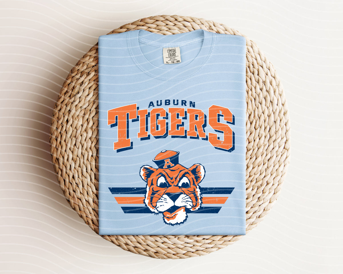 Vintage Team Tigers Graphic Tee