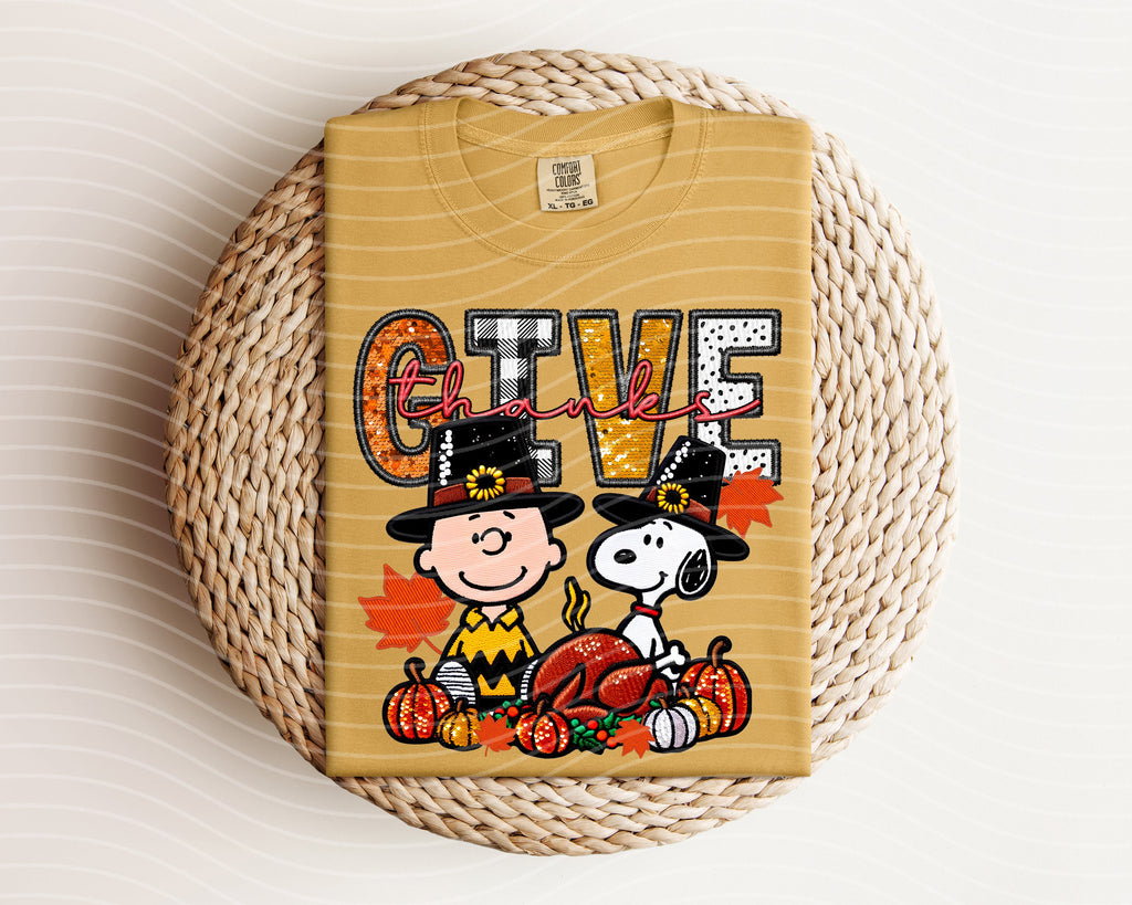 Give Thanks Graphic Tee