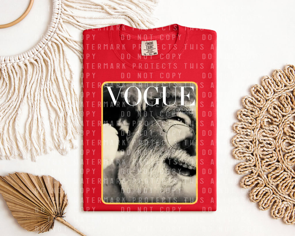 Vogue Santa Graphic Tee