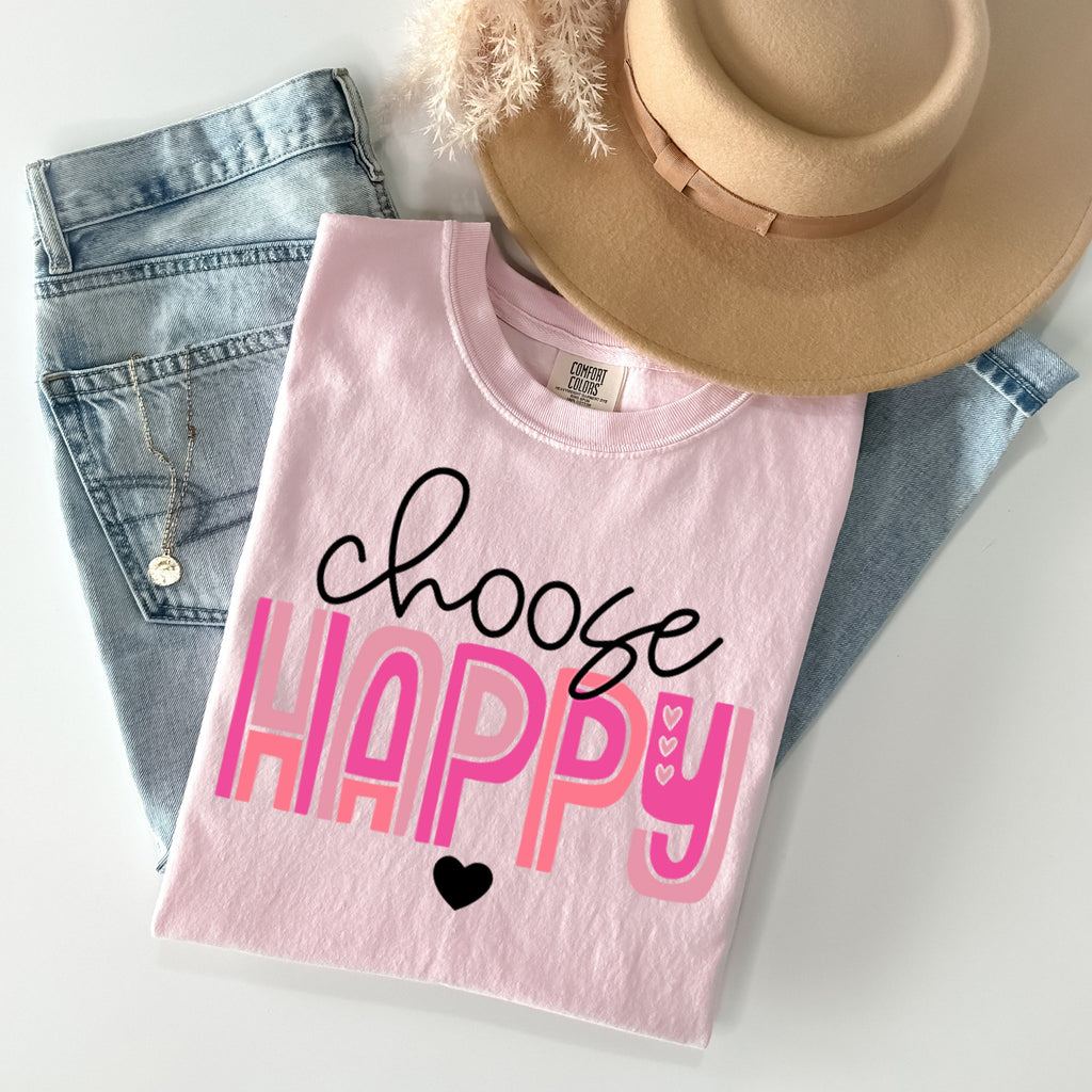 Choose Happy Graphic Tee