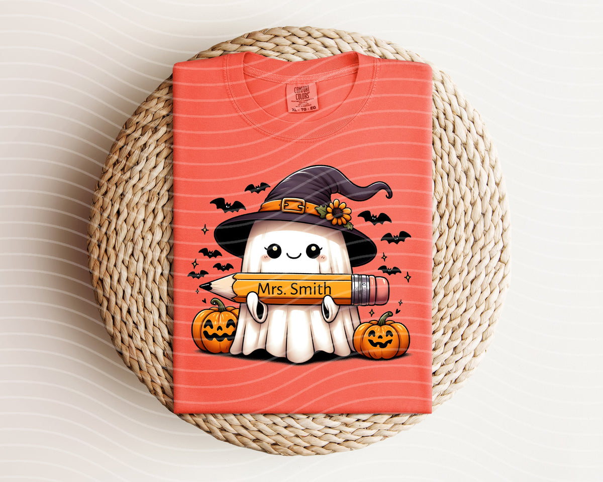 Ghost Pencil Graphic Tee