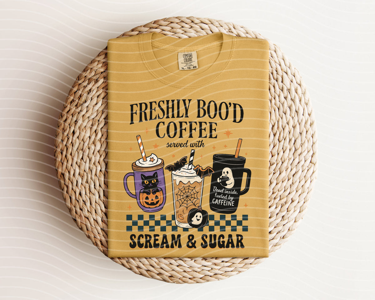 Freshly Boo'd Coffee Graphic Tee